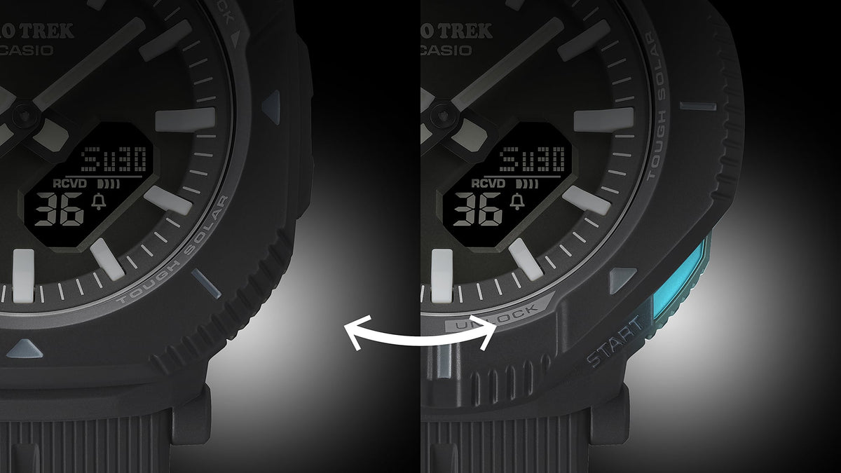 Casio Pro Trek de hombre correa de caucho – PRJ-B001-1