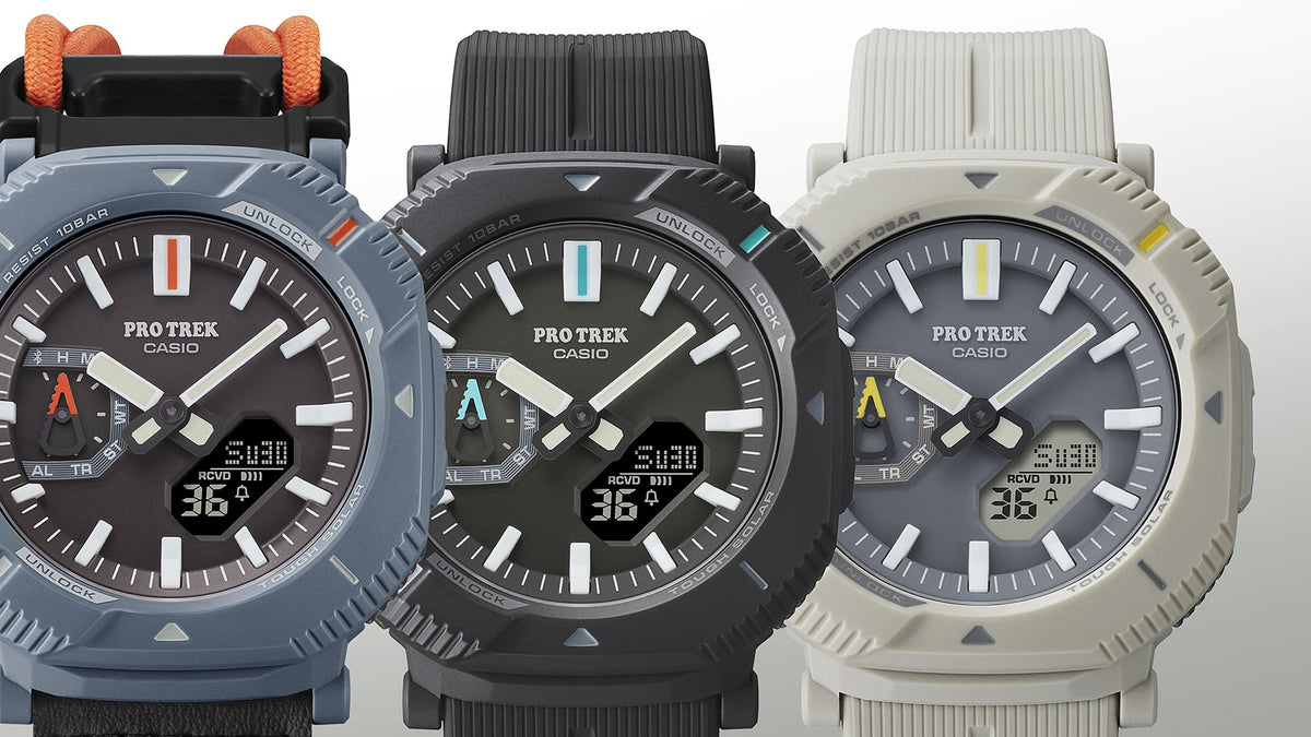 Casio Pro Trek de hombre correa de caucho – PRJ-B001-1