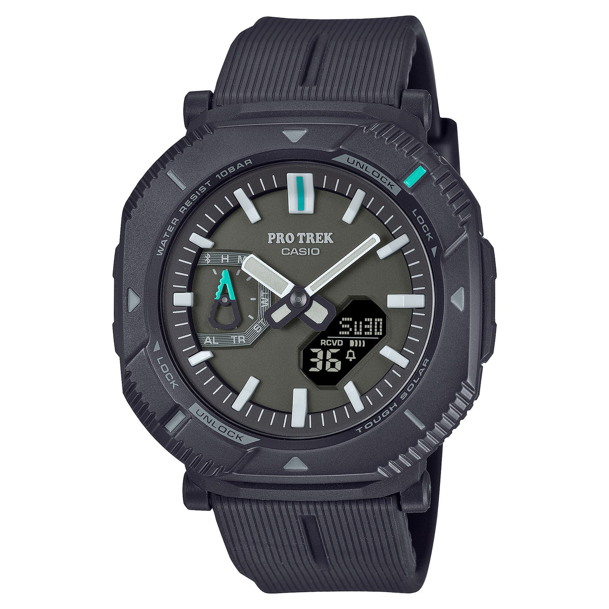 Casio Pro Trek de hombre correa de caucho – PRJ-B001-1
