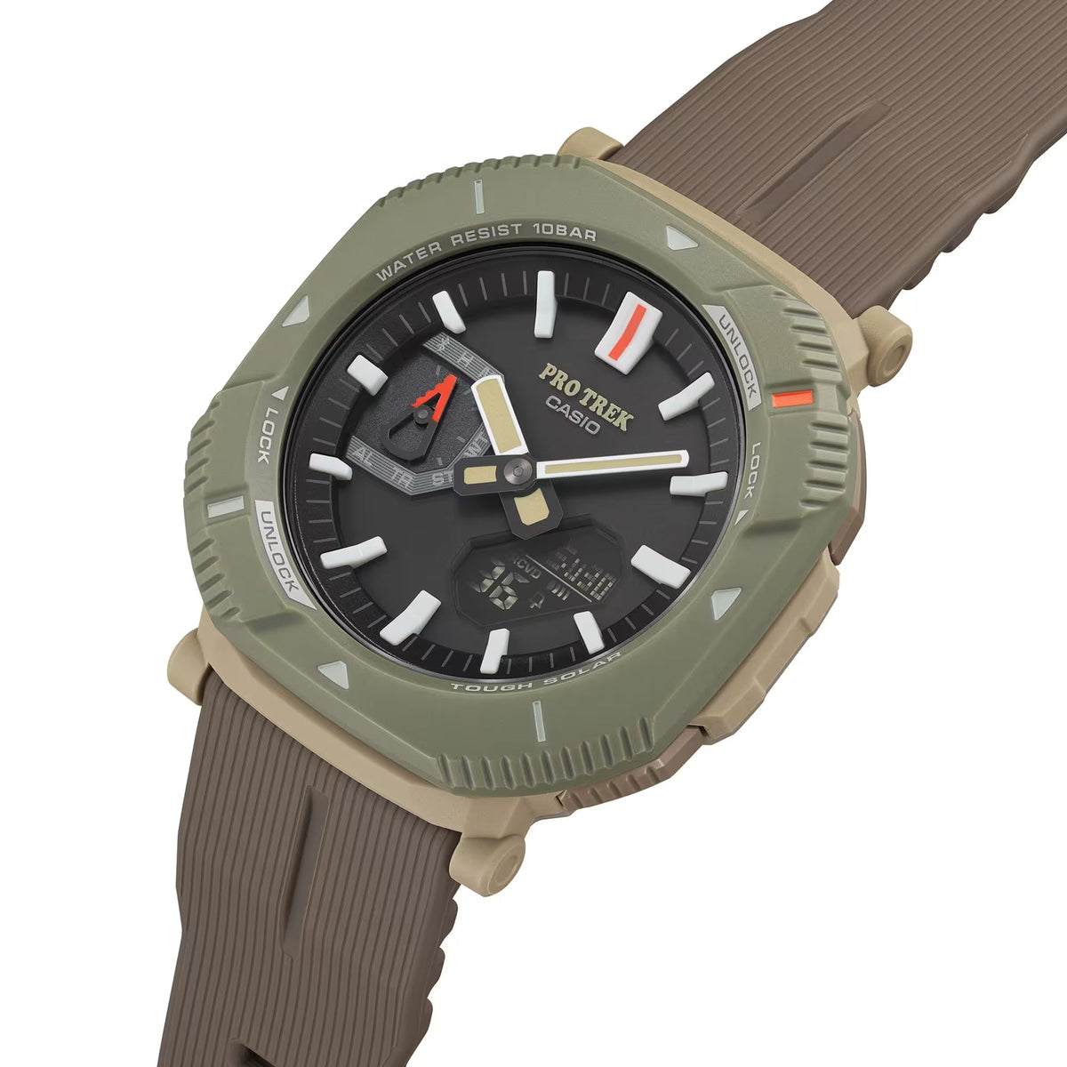 Casio Pro-Trek Unisex pulsera de caucho – PRJ-B001-5