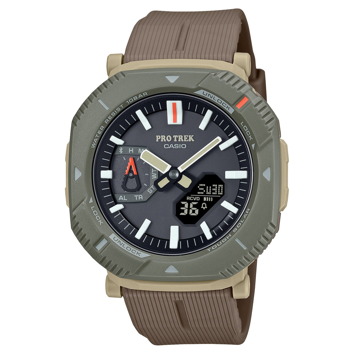 Casio Pro-Trek Unisex pulsera de caucho – PRJ-B001-5