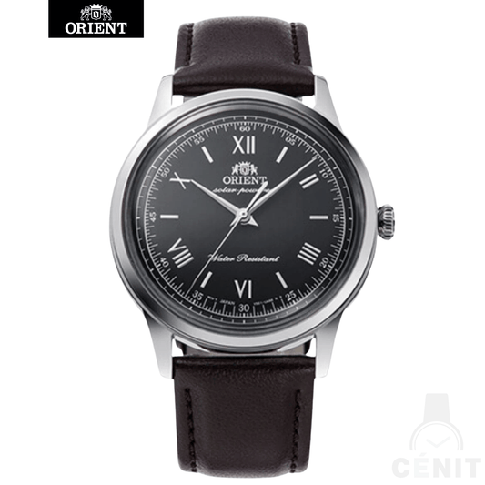 Orient Bambino 38MM Pulsera de Cuero Café Oscuro RA-WK0004L