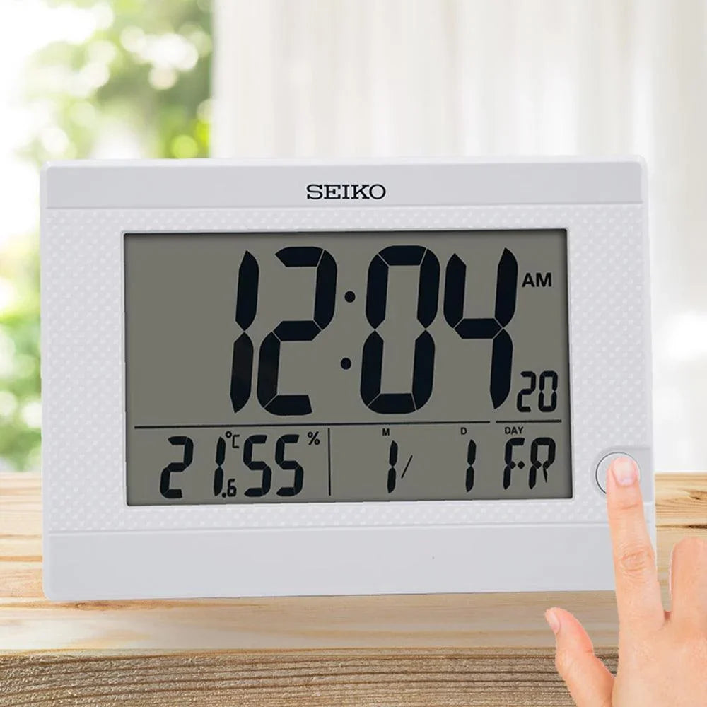 Despertador Seiko Digital LCD de mesa o pared – QHL089