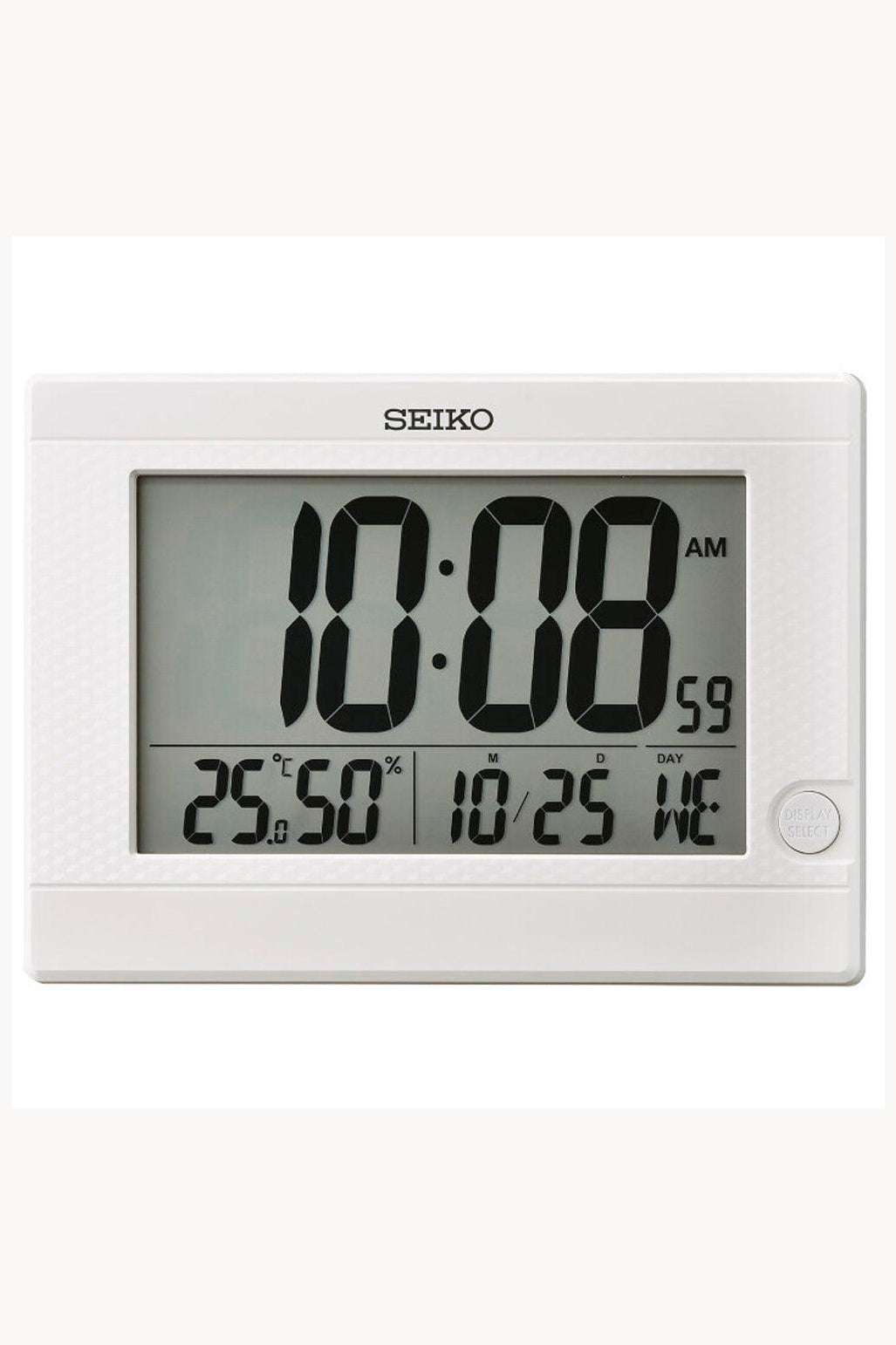 Despertador Seiko Digital LCD de mesa o pared – QHL089