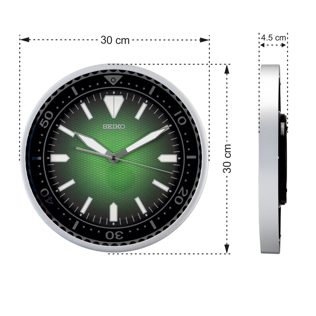 de pared Seiko analógico LumiBrite 30 cm – QXA791