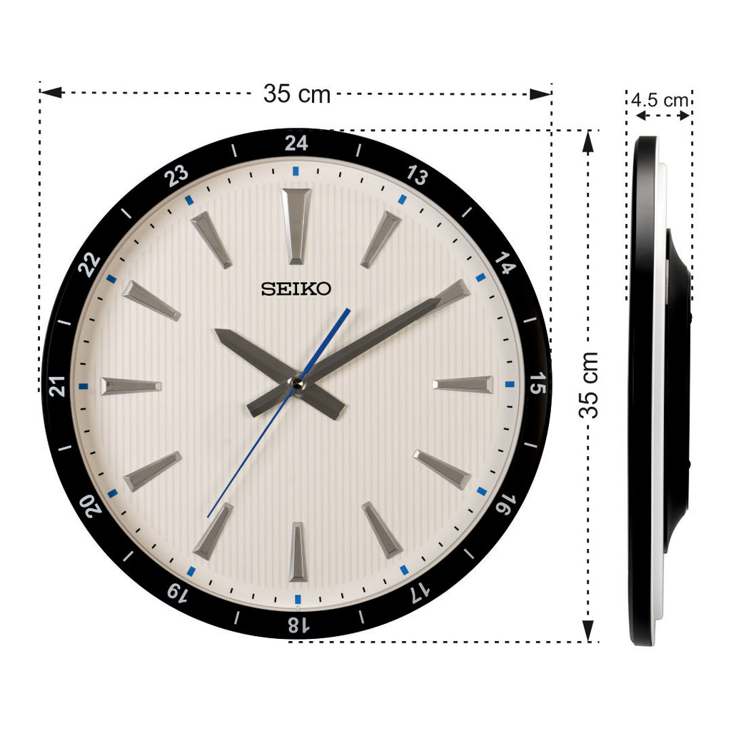 Seiko de pared análogo 3D 35 cm – QXA802
