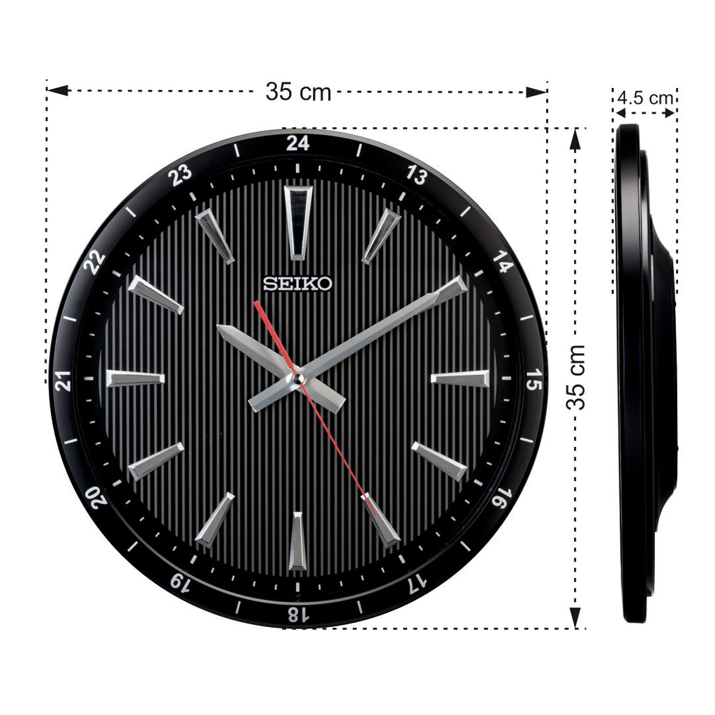 Seiko de pared análogo 3D 35 cm – QXA802