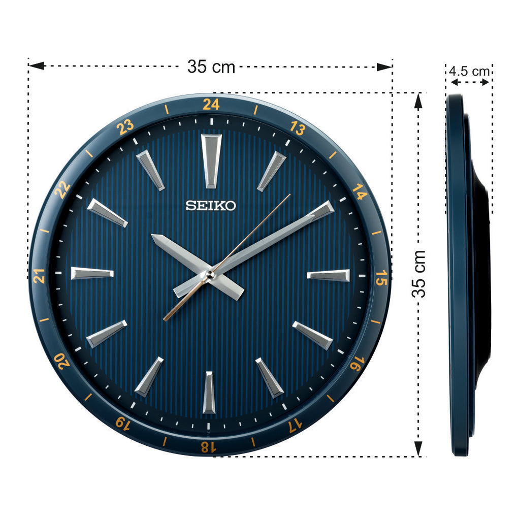 Seiko de pared análogo 3D 35 cm – QXA802