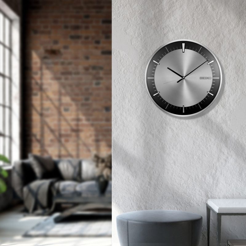 Seiko de pared analógico elegante – QXA840SN