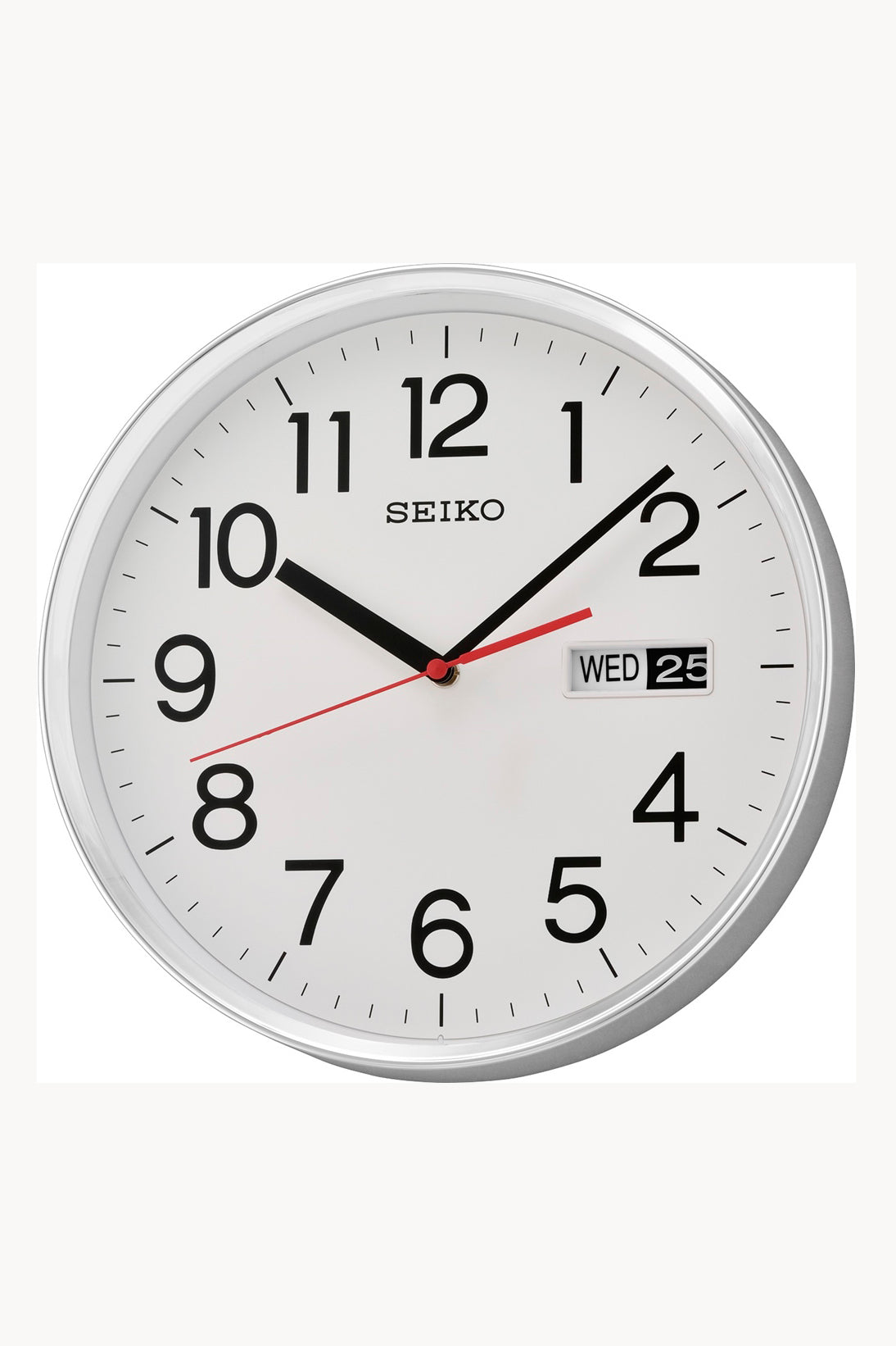 Seiko de pared analógico con calendario – QXF104