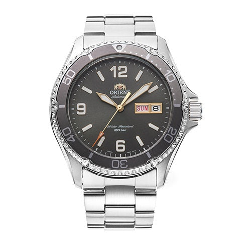Orient KamasuMako Análogo para Caballero Pulsera de Acero Inoxidable – RA-AA0819N