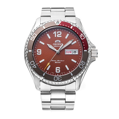 Orient KamasuMako III Análogo para Caballero pulsera de Acero Inoxidable – RA-AA0820R