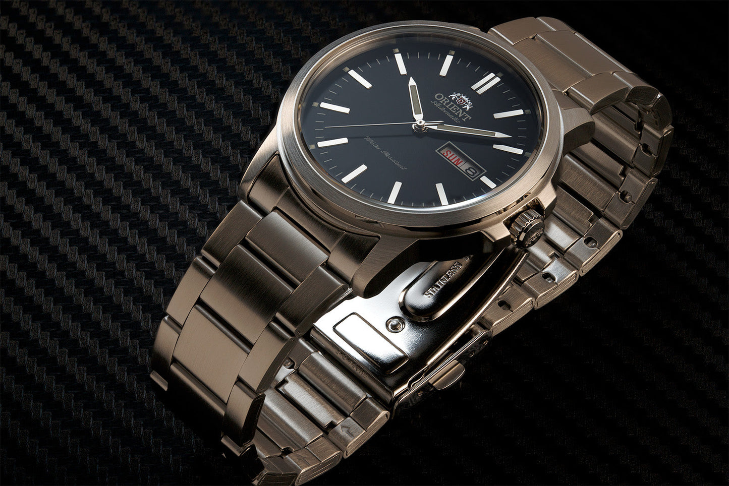 Orient Mechanical Contemporary Automático para Hombres Banda de Metal – RA-AA0C01B