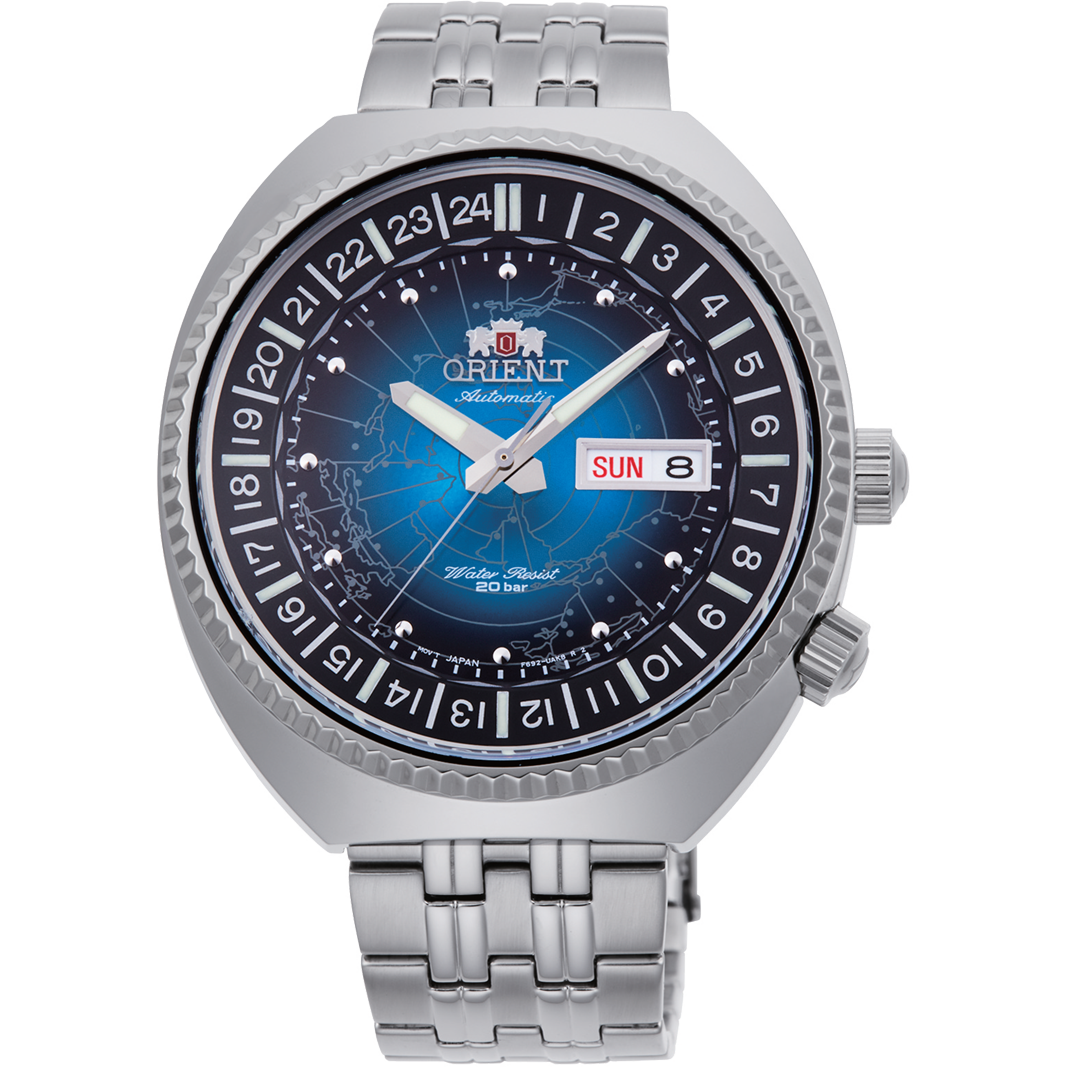 Orient Revival Análogo para Caballero pulsera de Metal – RA-AA0E03L