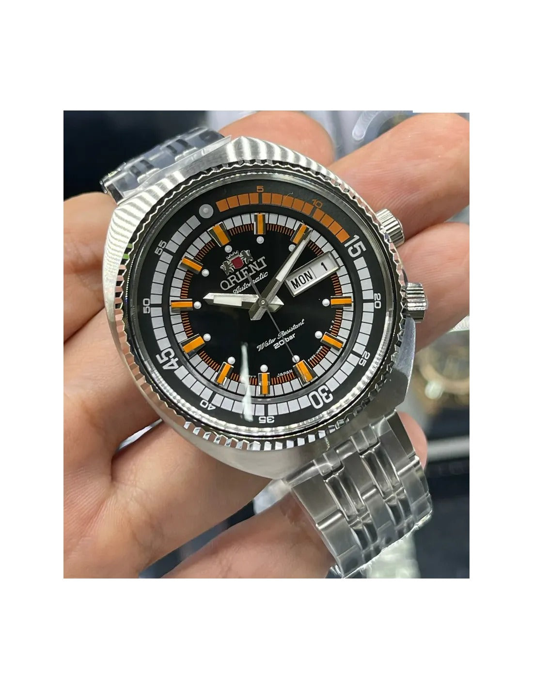 Orient Neo Classic Sports Automático De Hombre Pulsera de Acero Inoxidable – RA-AA0E05B