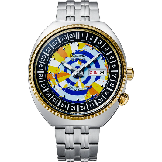 Orient de hombre pulsera de metal World Map 75th Aniversario – RA-AA0E08Y