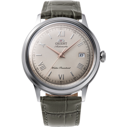 Orient Bambino de hombre pulsera de cuero 40 mm – RA-AC0025N