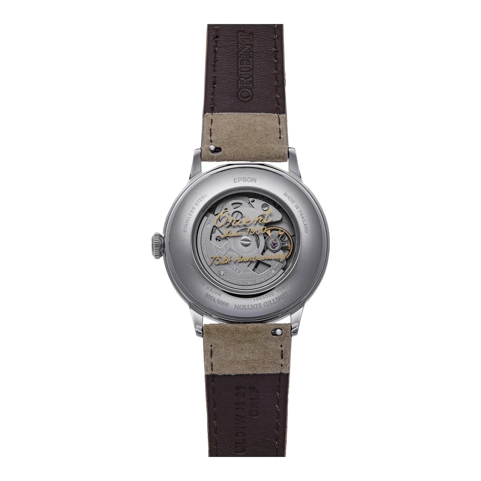 Orient Bambino de hombre pulsera de cuero – RA-AC0027S