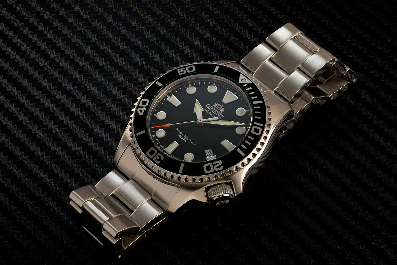 Orient Sport de caballero pulsera de metal – RA-AC0K02E