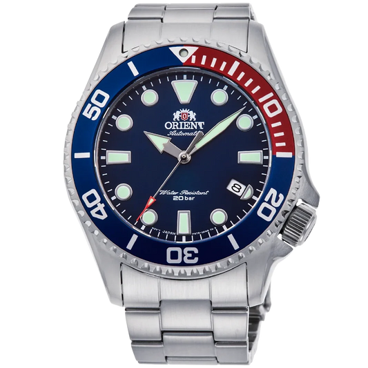 Orient Triton de caballero pulsera de metal – RA-AC0K03L