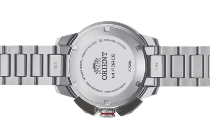 Orient M-Force para caballero pulsera de metal – RA-AC0L02R