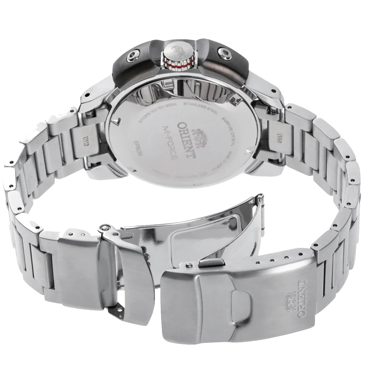 Orient M-Force para caballero pulsera de metal – RA-AC0L08Y