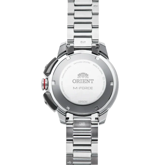 Orient M-Force para caballero pulsera de metal – RA-AC0L08Y