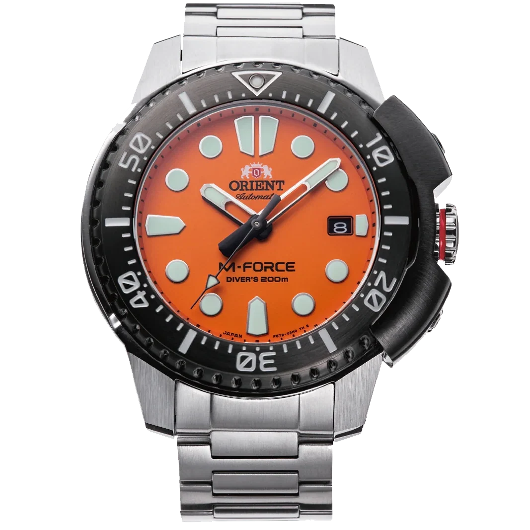 Orient M-Force para caballero pulsera de metal – RA-AC0L08Y