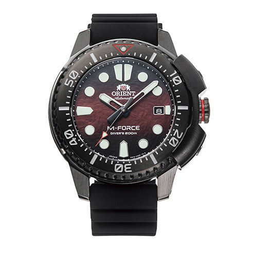 Orient de hombre pulsera de caucho – RA-AC0L09R
