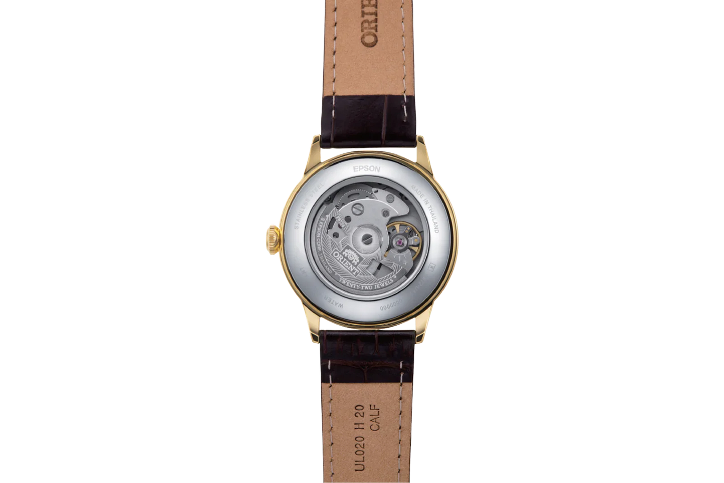 Orient Bambino de hombre correa de piel – RA-AC0M01S