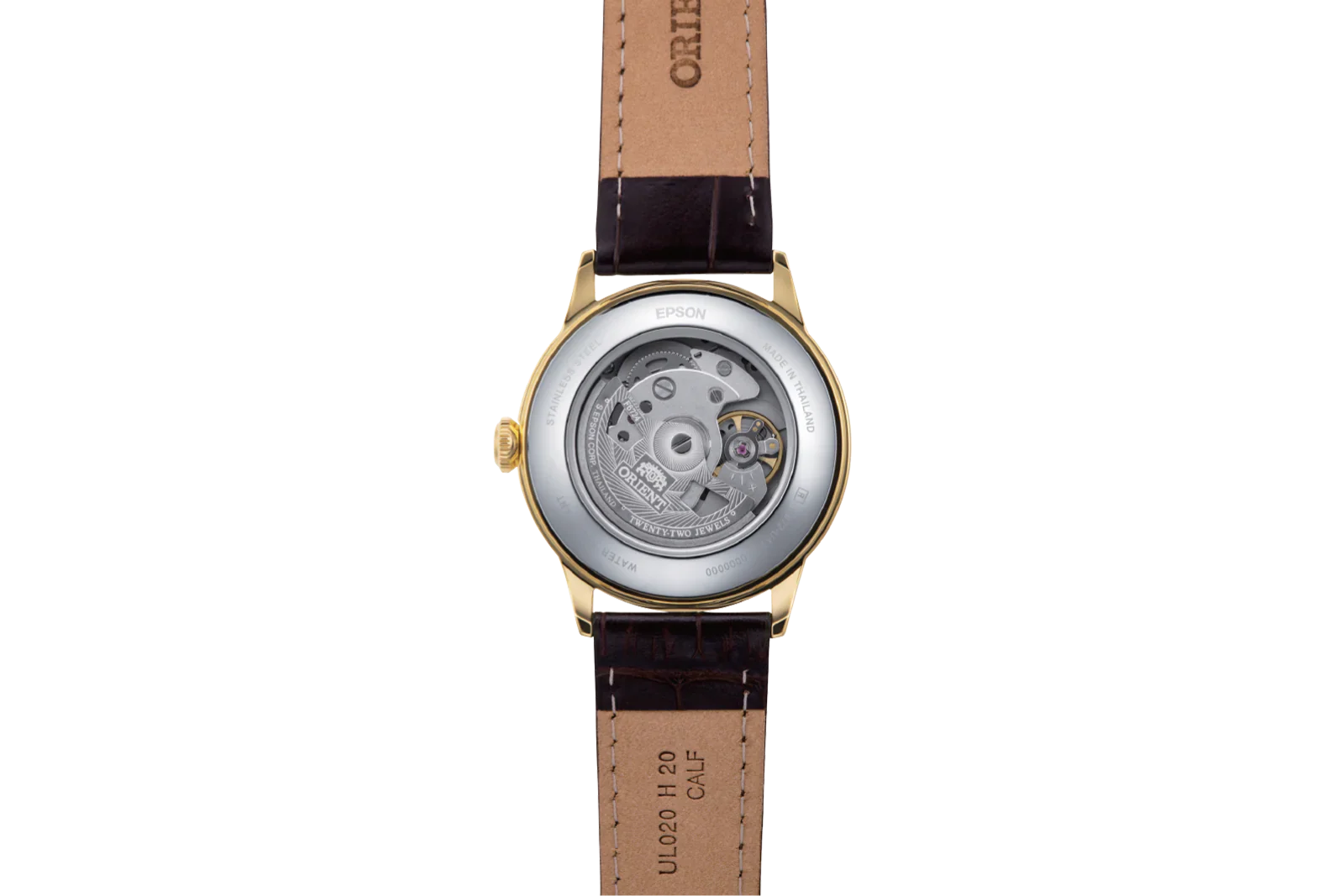 Orient Bambino de hombre correa de piel – RA-AC0M01S