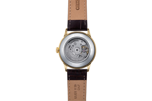 Orient Bambino de hombre correa de piel – RA-AC0M01S