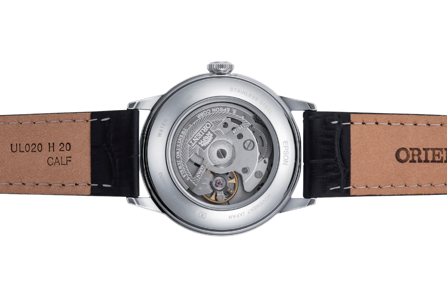 Orient Bambino de caballero pulsera de cuero – RA-AC0M02B