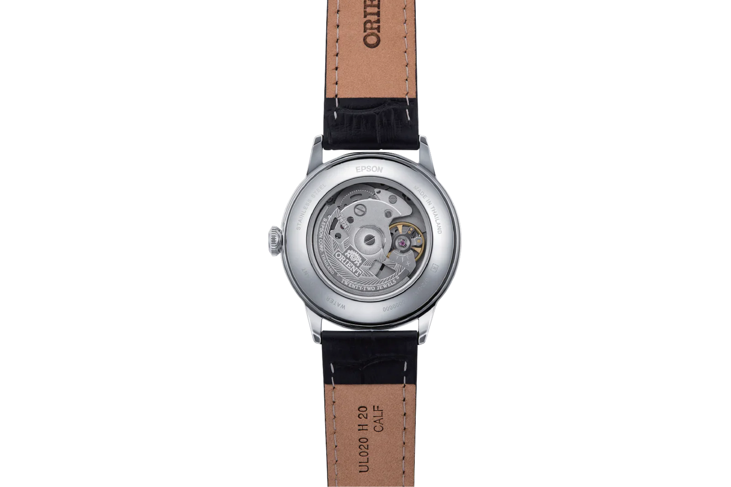 Orient Bambino de caballero pulsera de piel – RA-AC0M03S
