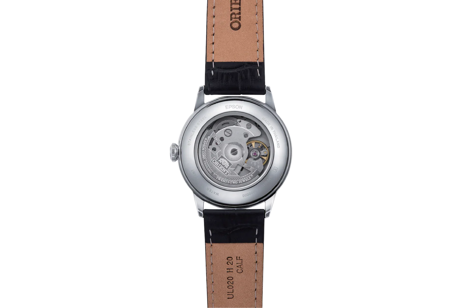 Orient Bambino de caballero pulsera de piel – RA-AC0M03S