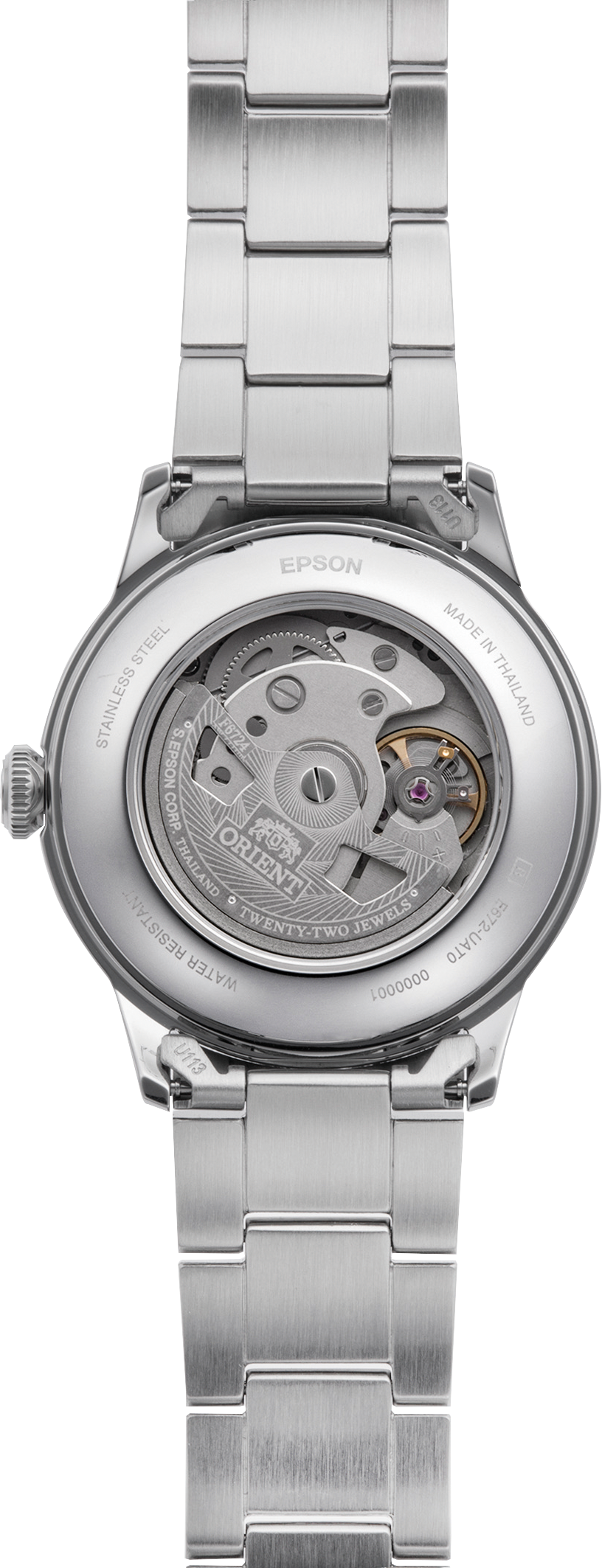 Orient Bambino de caballero banda de metal 38 mm – RA-AC0M09E