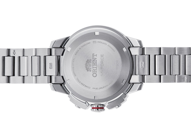 Orient M-Force de hombre pulsera de metal análogo – RA-AC0N01B