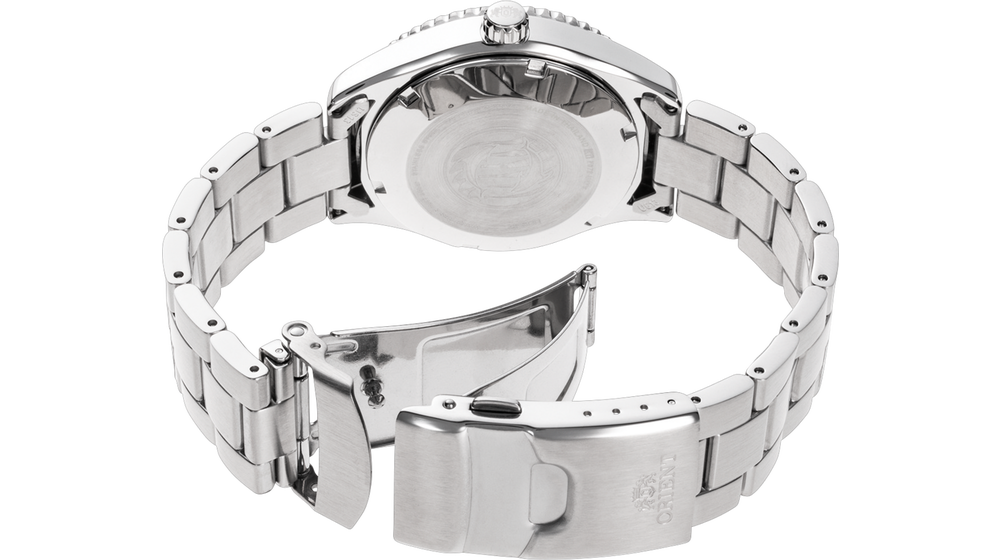 Orient Mako de caballero pulsera de metal – RA-AC0Q03S