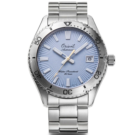 Orient Mako 75 Anniversary de caballero correa de metal 40 mm – RA-AC0Q12L