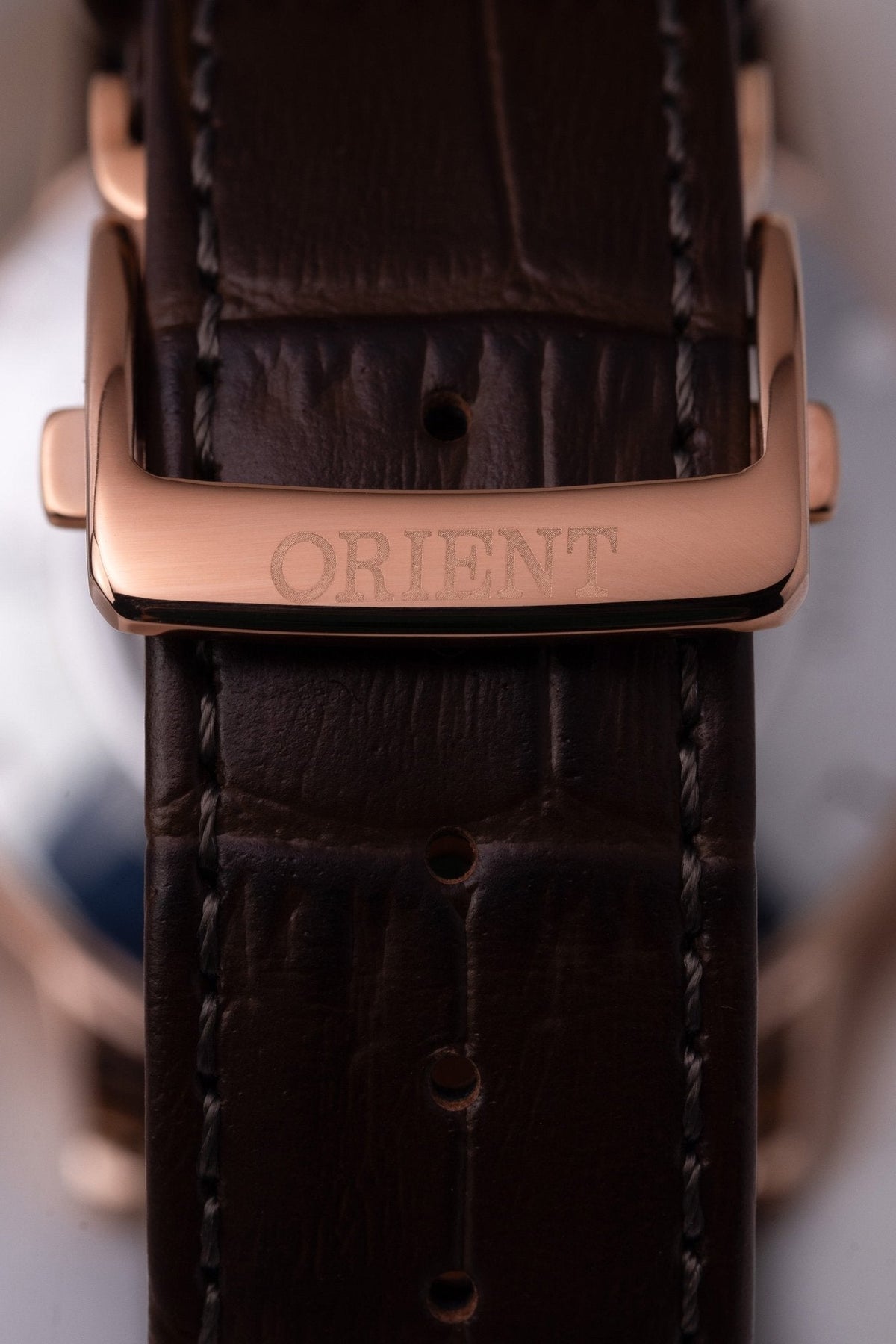 Orient Day & Night de hombre correa de piel – RA-AK0007S
