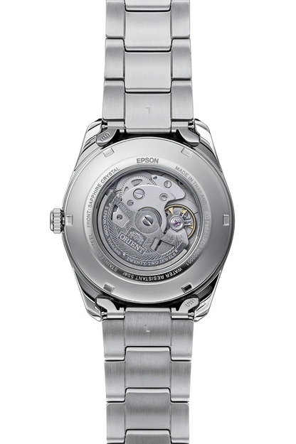 Orient Stretto Day & Night de hombre correa de metal – RA-AK0315L