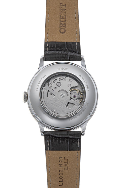 Orient Bambino Análogo para Caballero correa de Cuero – RA-AK0704N