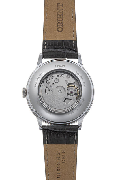 Orient Bambino Análogo para Caballero correa de Cuero – RA-AK0704N