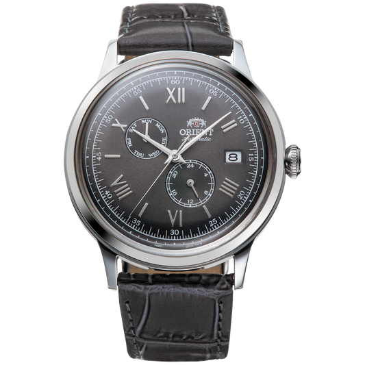 Orient Bambino Análogo para Caballero correa de Cuero – RA-AK0704N