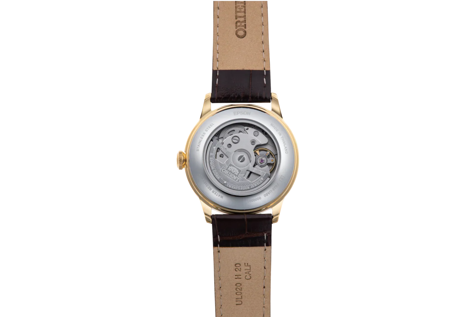 Orient Bambino de caballero pulsera de cuero – RA-AP0106S