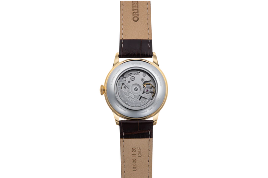 Orient Bambino de caballero pulsera de cuero – RA-AP0106S