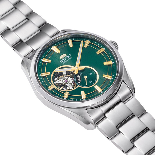 Semi Skeleton Orient de hombre correa de metal – RA-AR0008E