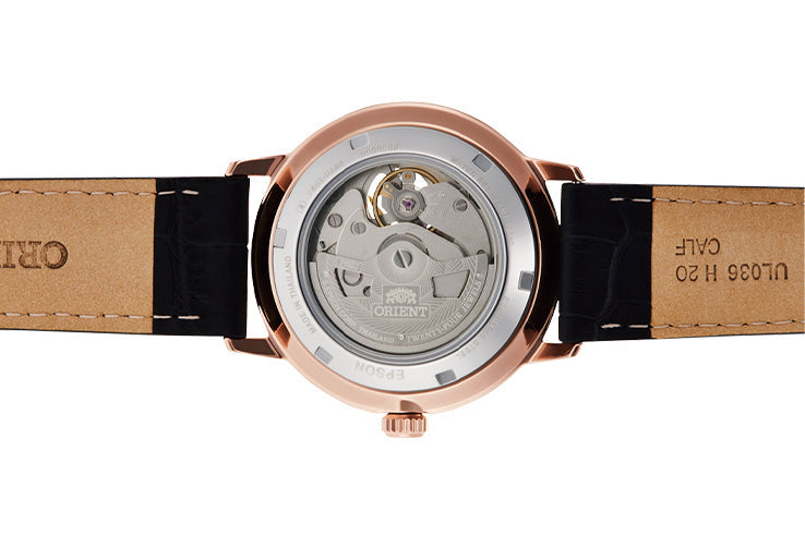 Orient Contemporary de hombre pulsera de piel – RA-AR0103B