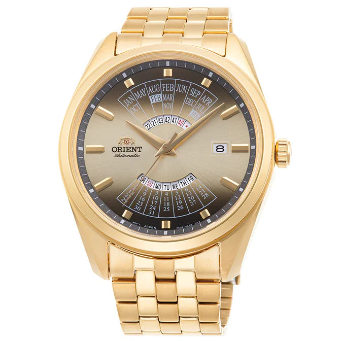 Orient Multi Calendar de hombre correa de metal – RA-BA0001G