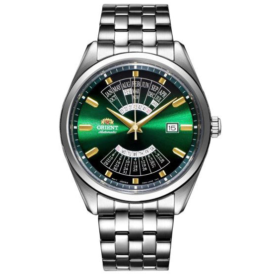 Orient Multi-Year Automático De Hombre Pulsera de Metal – RA-BA0002E